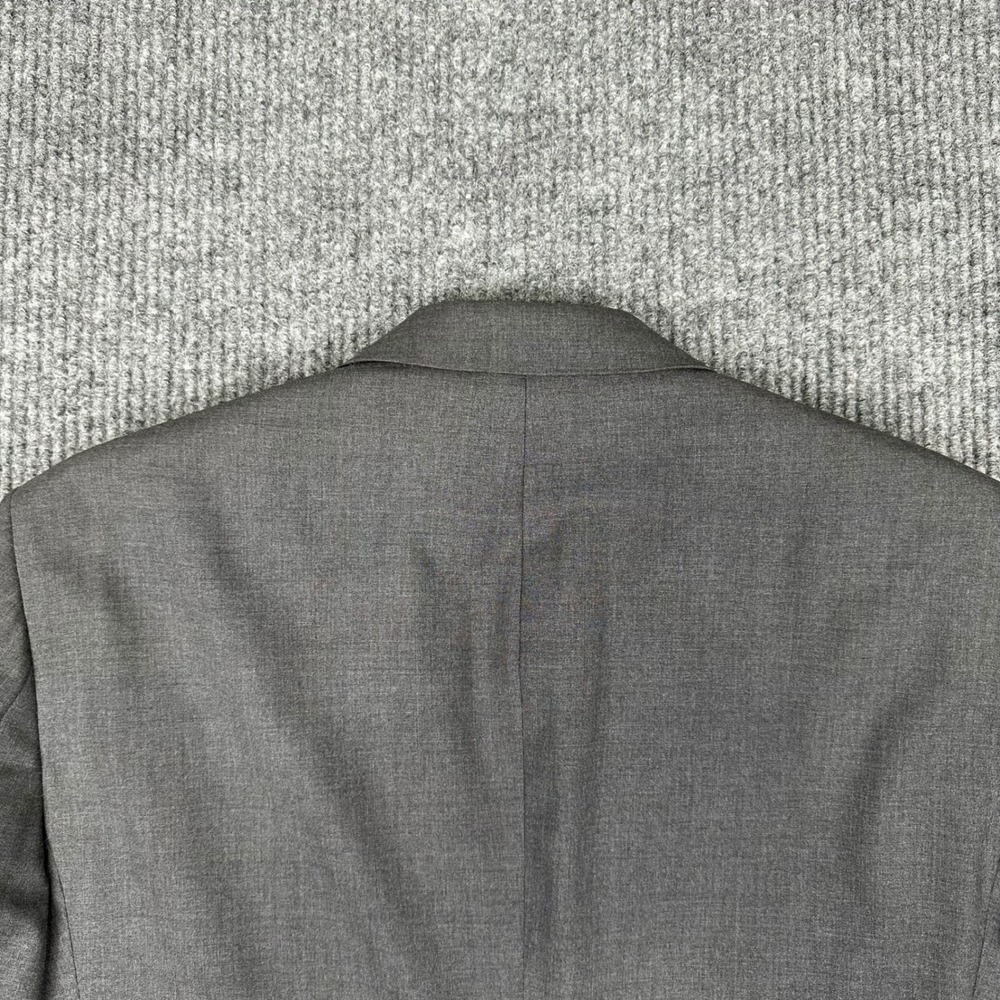 Jos. A. Bank Blazer Suit Jacket Mens 41R Gray 100% Wool 2-Button - Picture 13 of 13
